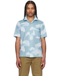 Paul Smith - ブルー カジュアルフィット 半袖シャツ - Lyst