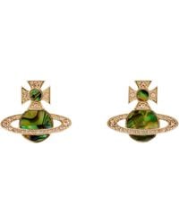 Vivienne Westwood - ゴールド Rina ピアス - Lyst