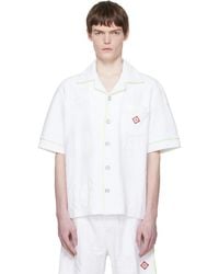 CASABLANCA - Towelling Monogram Shirt - Lyst