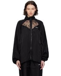 Pushbutton - Lace Track Jacket - Lyst