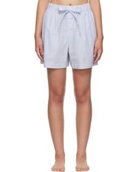 Tekla - Poplin Pyjama Shorts - Lyst