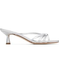 Aeyde - Abby Leather Heeled Sandals - Lyst