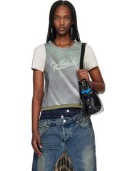 ANDERSSON BELL - Washed Printed Layered T-Shirt - Lyst
