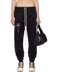 Rick Owens - ブラック Championエディション Joggers スウェットパンツ - Lyst