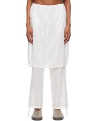 Amomento - Banding Trousers - Lyst
