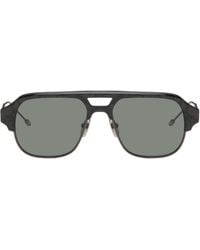 Thom Browne - Acetate & Titanium Aviator Pilot Sunglasses - Lyst