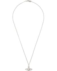 Vivienne Westwood - Mini Bas Relief Orb Pendant Necklace - Lyst