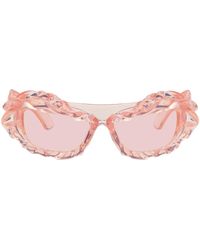 OTTOLINGER - Pink Twisted Sunglasses - Lyst