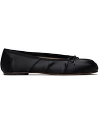 Maison Margiela - Tabi Satin Ballerina Flats - Lyst
