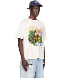 Rhude Chateaux Alpes T-Shirt in White for Men | Lyst