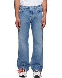 Off-White c/o Virgil Abloh - Half Arrow Slim Relaxed Jeans - Lyst