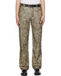 Isabel Marant - Tan Vaughan Trousers - Lyst