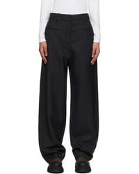 Ganni - Wool Suiting Trousers - Lyst