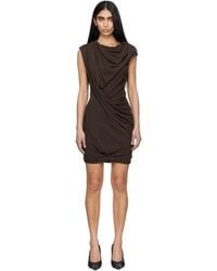 Entire studios - Twist Minidress - Lyst