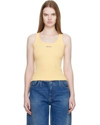 CASABLANCA - Corrosion Ribbed Tank Top - Lyst