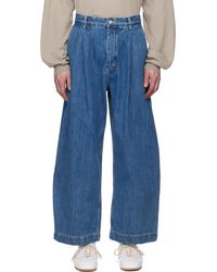 Studio Nicholson - ブルー Puch ジーンズ - Lyst