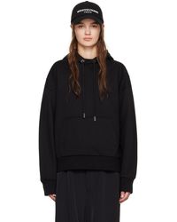 WOOYOUNGMI - Black Patch Hoodie - Lyst