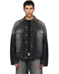 Acne Studios - Faded Denim Jacket - Lyst