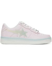 A Bathing Ape - Pink & Blue Sta #5 M1 Sneakers - Lyst