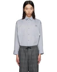 WTAPS 12 Hockey Shirt in Black for Men | Lyst