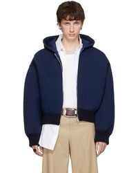 Jean Paul Gaultier - Bonded Jersey Hoodie - Lyst
