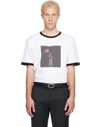 Ernest W. Baker - Rose Print T-Shirt - Lyst