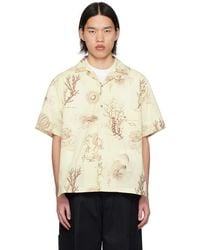 WOOYOUNGMI - オフホワイト グラフィックシャツ - Lyst