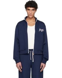 Balmain - Printed Signature Track Jacket - Lyst
