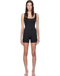 Skims - Cotton Rib Onesie Romper - Lyst