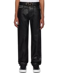 Amiri - ブラック Ma Quad ワックス ストレートジーンズ - Lyst