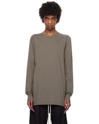 Rick Owens - Hollywood Level Ls T-Shirt - Lyst