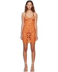 Isa Boulder - Ssense Exclusive & Reversible Minidress - Lyst