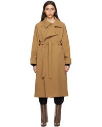 Issey Miyake - Brown Canopy Coat - Lyst
