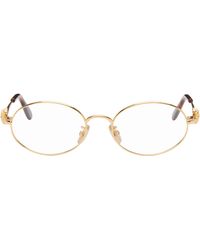 Loewe - Anagram Oval Glasses - Lyst