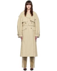 Elleme - Double-breasted Trench Coat - Lyst