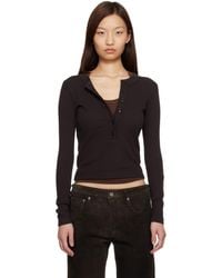 Citizens of Humanity - Varra Henley T-Shirt - Lyst