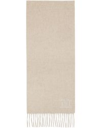 Max Mara - Cashmere Stole Embroidery Scarf - Lyst