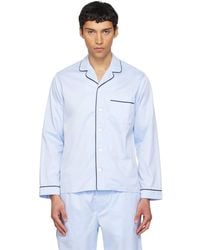 Tekla - Sateen Long-Sleeved Pyjama Shirt - Lyst
