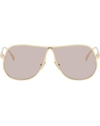 Miu Miu - Metal Aviator Sunglasses - Lyst