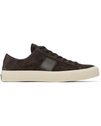 Tom Ford - ブラウン Cambridge スエード スニーカー - Lyst