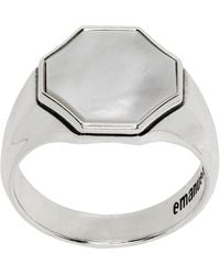 Emanuele Bicocchi - Signet Flourish Ring - Lyst