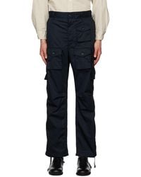 Engineered Garments - Navy Bellows Pockets Cargo Pants - Lyst