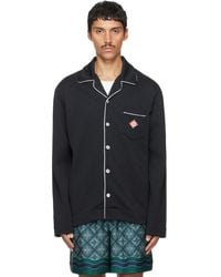 CASABLANCA - Raised Monogram Long Sleeve Shirt - Lyst