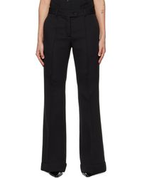 Acne Studios - Pleated Trousers - Lyst