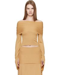 AYA MUSE - Tan Rylin Top - Lyst