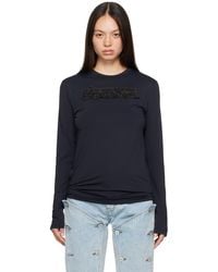 Y. Project - Logo Patch Long Sleeve T-Shirt - Lyst