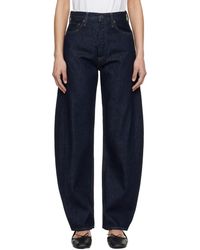 Agolde - Luna High Rise Pieced Taper Jeans - Lyst