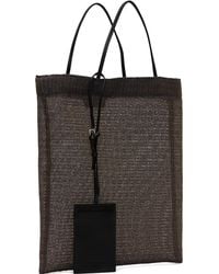 The Row コットン Idaho トートバッグ ブラック | Lyst