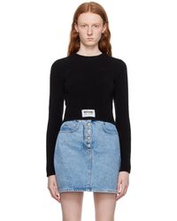 Moschino Jeans - Crewneck Sweater - Lyst