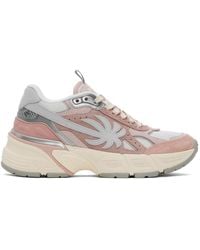 Palm Angels - Pink & Silver Pa 4 Sneakers - Lyst
